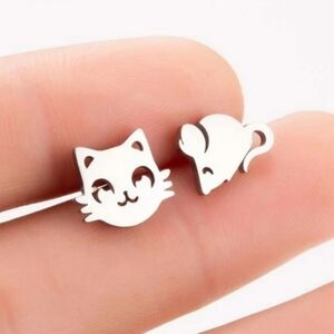 Cat and Mouse Earrings